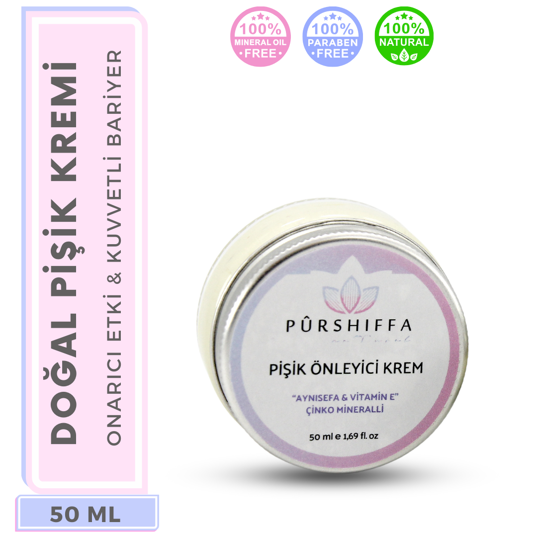 Doğal Pişik Önleyici Krem 50 ml