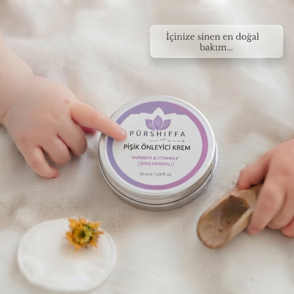 Doğal Pişik Önleyici Krem 50 ml