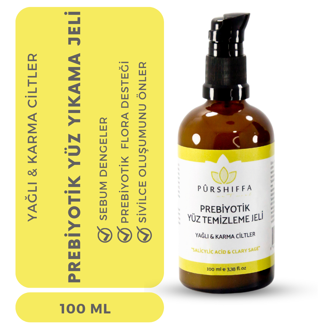 Prebiyotik Yüz Temizleme Jeli 100 ml
