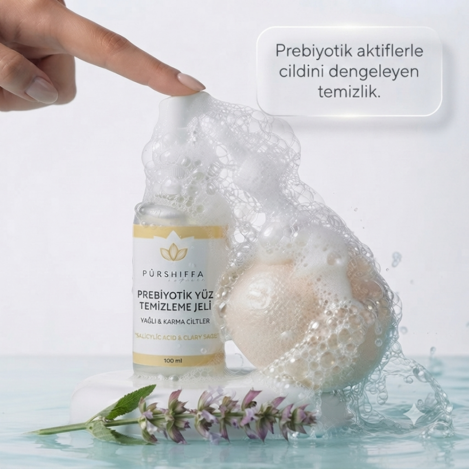 Prebiyotik Yüz Temizleme Jeli 100 ml
