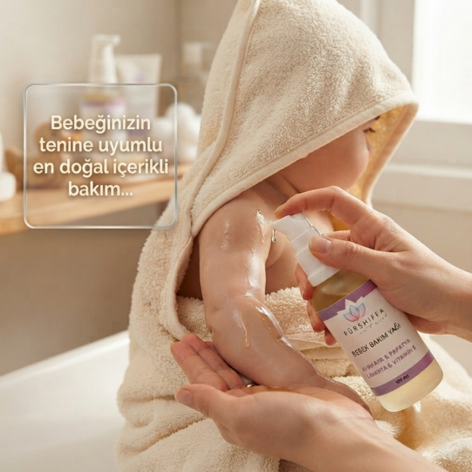 Doğal Bebek  Bakım Yağı 100 ml