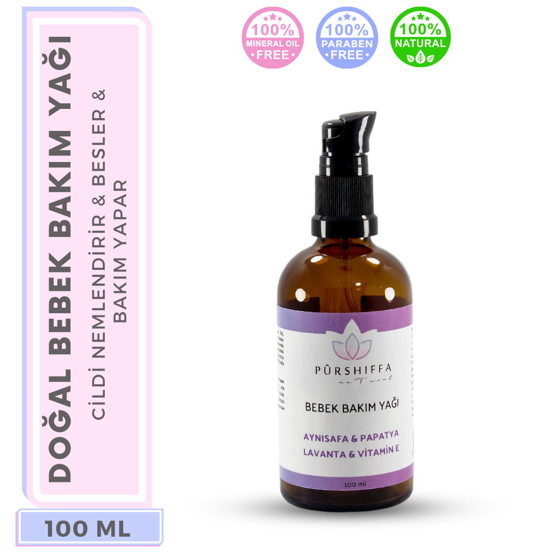 Doğal Bebek  Bakım Yağı 100 ml