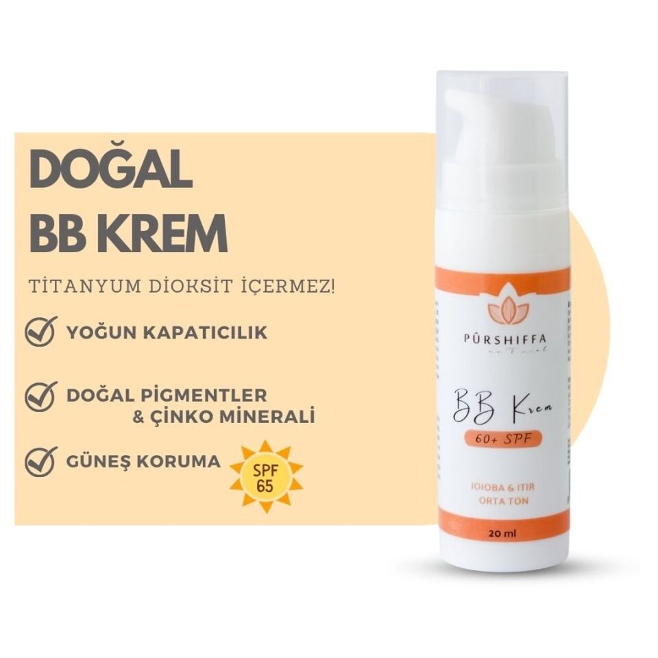 Doğal Bb Krem  (Orta Ton) 20 ml