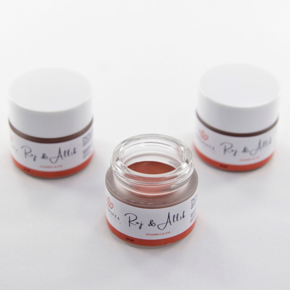 Bitkisel İçerikli Doğal Ruj Allık  5 GR (Kavanoz)