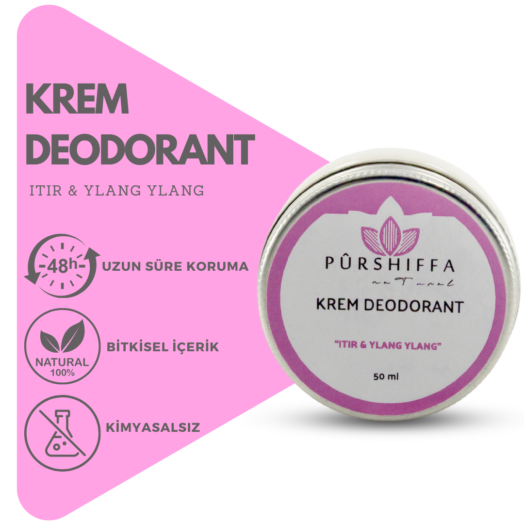 Krem Deodorant (Itır & Ylang Ylang) 50 ml