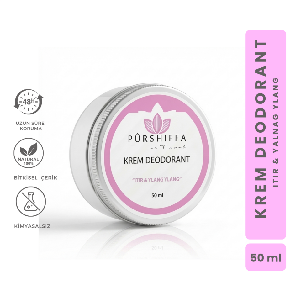 Krem Deodorant (Itır & Ylang Ylang) 50 ml