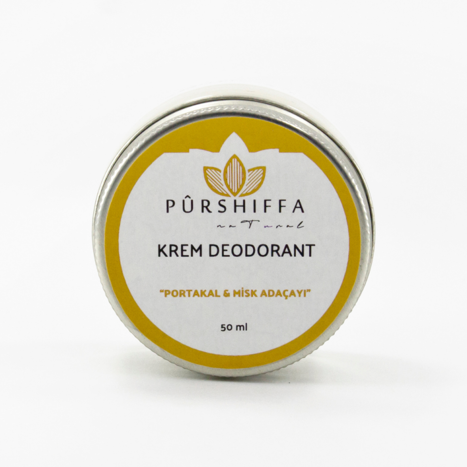 Krem Deodorant (Portakal & Misk Adaçayı) 50 ml