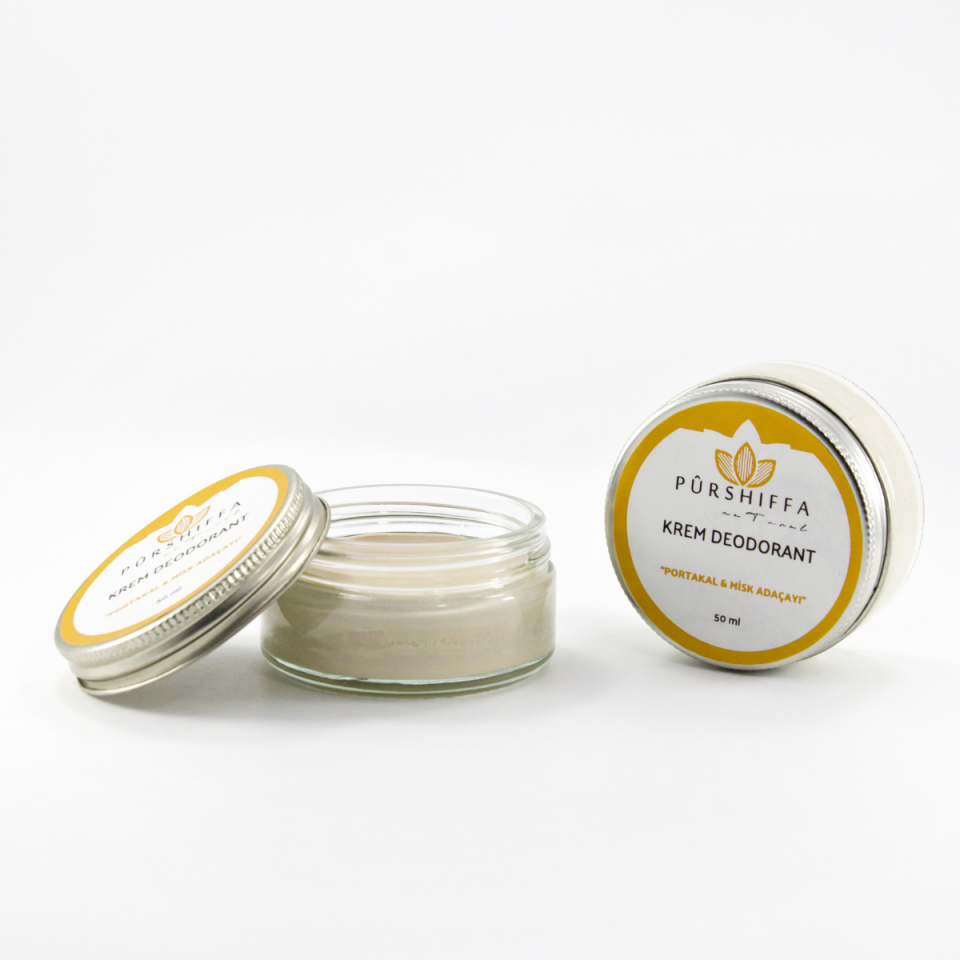 Krem Deodorant (Portakal & Misk Adaçayı) 50 ml